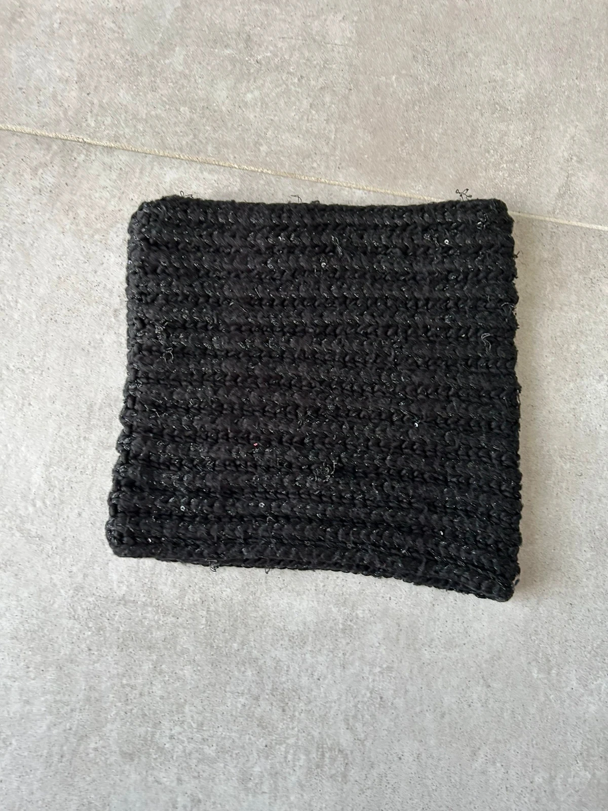 Bufanda negra talla única – photo 2